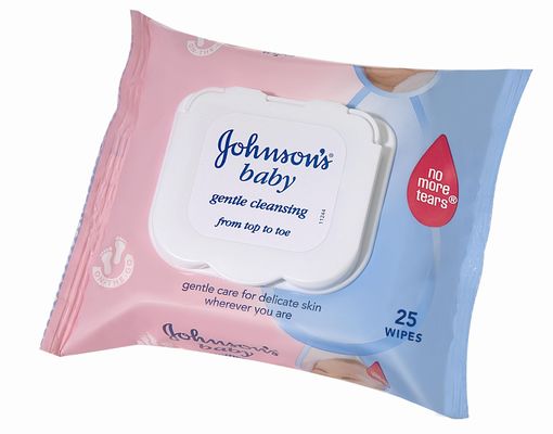 Tissu humide de bébé de Customizd de soins de la peau pour le visage/bouche et la main